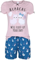 Amufun - Alpacasso - Fluff Up Your Day! - Pyjama - Vrouwen - meerkleurig