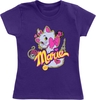 Aristocats - Kids - Marie Stickers - T-shirt - Vrouwen - lila