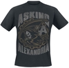 Asking Alexandria - Reaper - T-shirt - Mannen - zwart