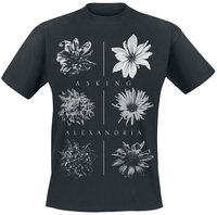 Asking Alexandria - Wilted Flowers - T-shirt - Mannen - zwart