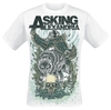Asking Alexandria - Winter Wolf - T-shirt - Mannen - wit