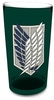 Attack On Titan - Scout Symbol - Drinkglas - Unisex - meerkleurig