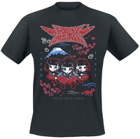 Babymetal - Pixel Tokyo - T-shirt - Mannen - zwart