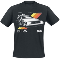 Back To The Future - 35 Year Anniversary! - T-shirt - Mannen - zwart