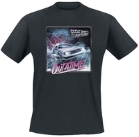 Back To The Future - Delorean - T-shirt - Mannen - zwart