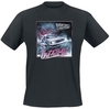 Back To The Future - Delorean - T-shirt - Mannen - zwart