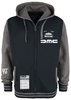 Back To The Future - Delorean - Vest met capuchon - Mannen - zwart donkergrijs