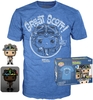 Back To The Future - Doc with Helmet - POP! & Tee - Vinyl Figur 959 - Funko Pop! - Mannen - multicolor