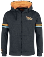 Back To The Future - Hill Valley Traveler - Vest met capuchon - Mannen - antraciet gemêleerd