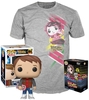 Back To The Future - Marty with Hoverboard - POP! & Tee - Funko Pop! - Mannen - multicolor