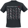 Backstreet Boys - DNA Album Red Steps - T-shirt - Mannen - zwart