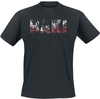 Baki - S1 Montage Logo - T-shirt - Mannen - zwart