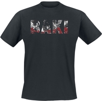 Baki - S1 Montage Logo - T-shirt - Mannen - zwart
