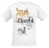 Bambi - Bambi with friends - T-shirt - Mannen - wit