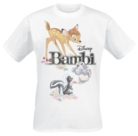Bambi - Bambi with friends - T-shirt - Mannen - wit