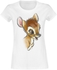 Bambi - Drawing - T-shirt - Vrouwen - wit
