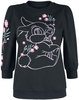 Bambi - Flowers - Sweatshirts - Vrouwen - zwart