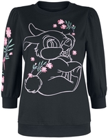 Bambi - Flowers - Sweatshirts - Vrouwen - zwart