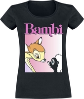 Bambi - Nice To Meet You - T-shirt - Vrouwen - zwart