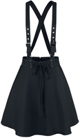 Banned - Absence Of Light Skirt - Korte rok - Vrouwen - zwart