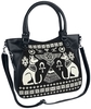 Banned - Anubis - Handtas - Vrouwen - zwart wit