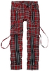 Banned - Avengence Check - Stoffen broeken - Mannen - rood