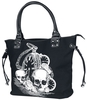 Banned - Back In Black - Handtas - Vrouwen - zwart