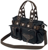 Banned - Black Brown Key Bag - Schoudertas - Unisex - zwart