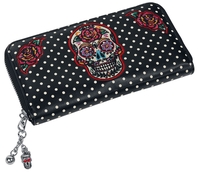 Banned - Dia De Muertos - Portemonnee - Vrouwen - meerkleurig