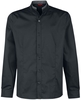 Banned - Double Collar Shirt - Longsleeve - Mannen - zwart