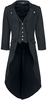 Banned - Dovetail Coat - Legerjas - Mannen - zwart