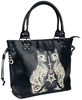Banned - Esoteric Cat Bag - Handtas - Vrouwen - zwart wit