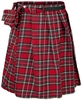 Banned - Fear is Over Kilt - Medium-lengte rok - Mannen - rood