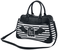 Banned - I Just Wanna Give You The Creeps - Handtas - Vrouwen - zwart wit
