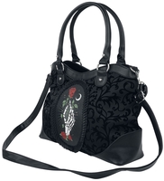 Banned - Ishtar - Handtas - Vrouwen - zwart wit rood
