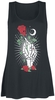 Banned - Ishtars Moon Top - Top - Vrouwen - zwart