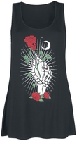 Banned - Ishtars Moon Top - Top - Vrouwen - zwart