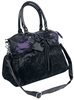 Banned - Katebag - Handtas - Vrouwen - zwart lila
