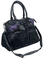Banned - Katebag - Handtas - Vrouwen - zwart lila