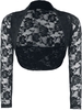 Banned - Lace Bolero - Bolero - Vrouwen - zwart
