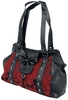 Banned - Maplesage - Handtas - Vrouwen - rood zwart