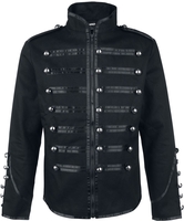 Banned - Military Drummer - Uniformjas - Mannen - zwart