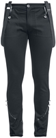 Banned - Military Drummer Trousers - Stoffen broeken - Mannen - zwart
