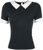 Banned - Morticia - T-shirt - Vrouwen - zwart