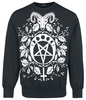 Banned - Pentagram Sweater - Christmas jumper - Mannen - zwart