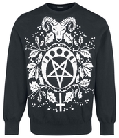 Banned - Pentagram Sweater - Christmas jumper - Mannen - zwart