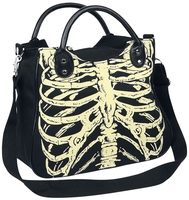 Banned - Skeleton - Handtas - Vrouwen - zwart