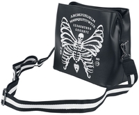 Banned - Skeleton Butterfly - Schoudertas - Vrouwen - zwart wit