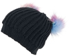 Banned - Sukie Hat - Beanie - Vrouwen - zwart multicolour