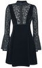 Banned - Velvet and Lace - Korte jurk - Vrouwen - zwart